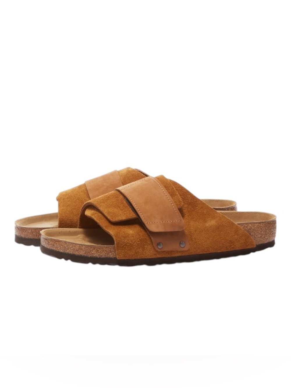 Birkenstock Men's Kyoto in Mink Suede/Nubuck